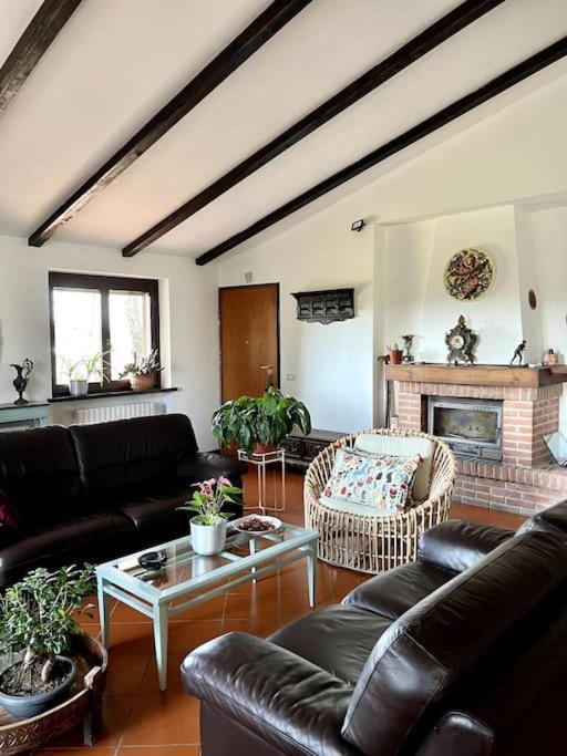 Apartment In Villa La Carruba Rivergaro Dış mekan fotoğraf